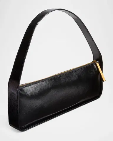 Khaite Lori Crackle Patent Leather Shoulder Bag | Thumbnail 4