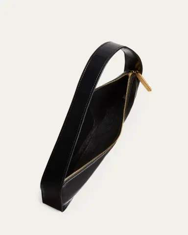 Khaite Lori Crackle Patent Leather Shoulder Bag | Thumbnail 8