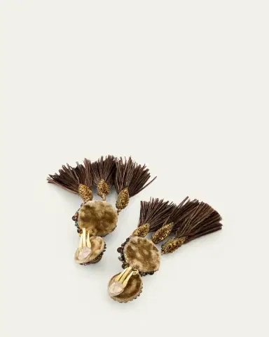 RANJANA KHAN Phoenix Statement Earrings | Thumbnail 4