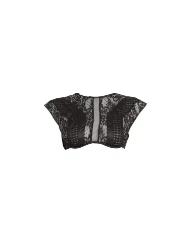 Livy Macy Cap-Sleeve Patchwork Lace Bustier | Thumbnail 1