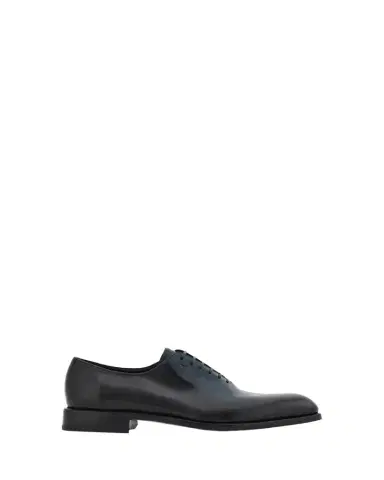 Ferragamo Men's Angiolo Tramezza Gradient Leather Oxford Shoes | Thumbnail 1 Ferragamo Men's Angiolo Tramezza Gradient Leather Oxford Shoes | Thumbnail 1