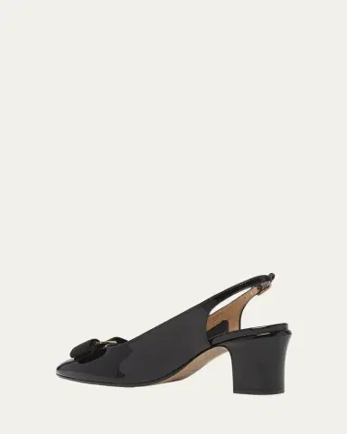 Ferragamo 55mm Vetty Patent Leather Slingback Pumps | Thumbnail 2 Ferragamo 55mm Vetty Patent Leather Slingback Pumps | Thumbnail 2