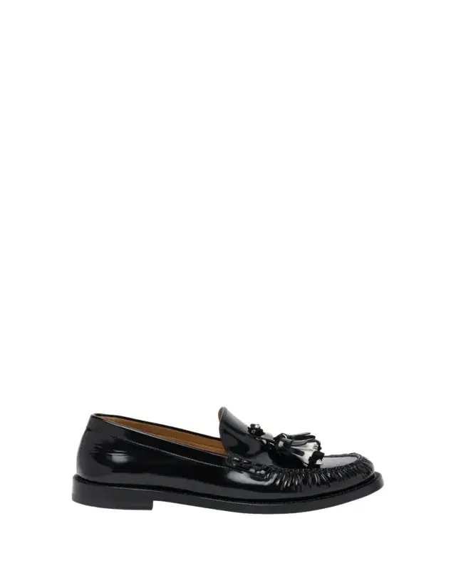 Christian Louboutin Men's Orlando Leather Tassel Penny Loafers