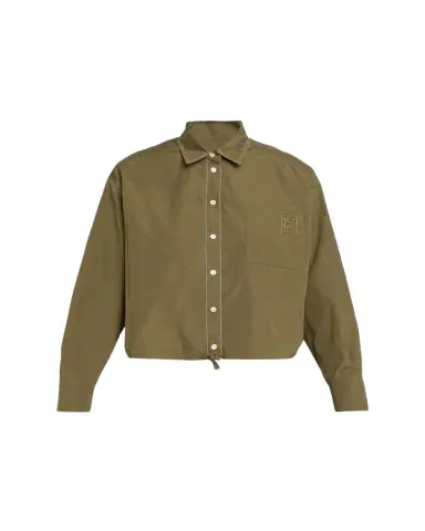 Marni Cotton Boxy Fit Button-Down Shirt | Thumbnail 1
