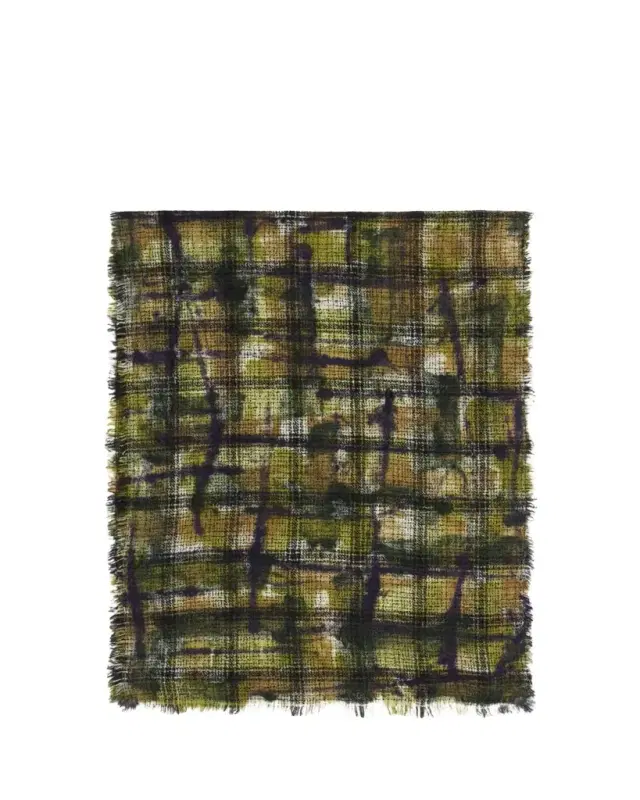 Millo Scarf with Hand-Painted Effect
