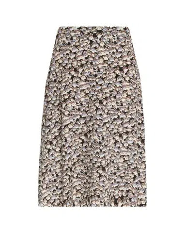 Marni Anemones-Print Silk Crepe De Chine Midi Skirt | Thumbnail 1 Marni Anemones-Print Silk Crepe De Chine Midi Skirt | Thumbnail 1