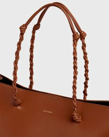 Jil Sander Tangle Knot-Embellished Shopping Tote Bag | Thumbnail 5