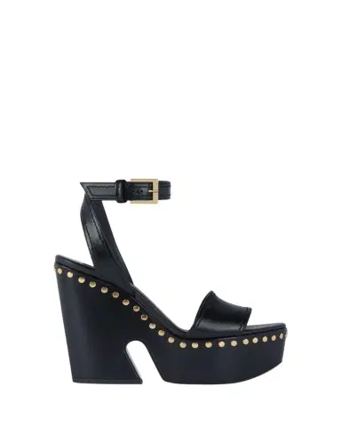 Givenchy 95mm Platform Leather Clog Sandals | Thumbnail 1 Givenchy 95mm Platform Leather Clog Sandals | Thumbnail 1