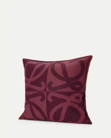 LOEWE Anagram Wool/Cashmere Cushion, 20" Square | Thumbnail 2