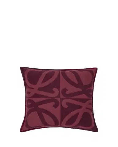 LOEWE Anagram Wool/Cashmere Cushion, 20" Square | Thumbnail 1