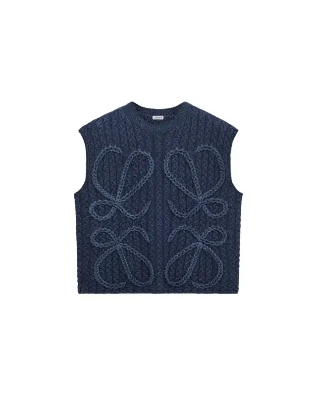 Anagram Cable Knit Vest