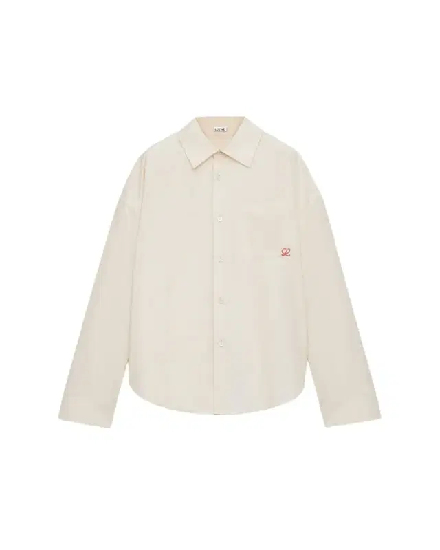 Loewe Men's Embroidered Anagram Pocket Button-Down Shirt
