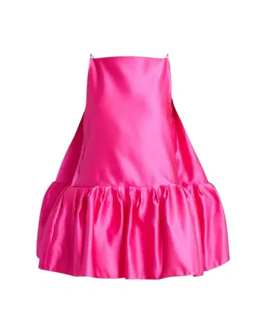 Givenchy Ruffle Silk Sleeveless Mini Dress | Thumbnail 1