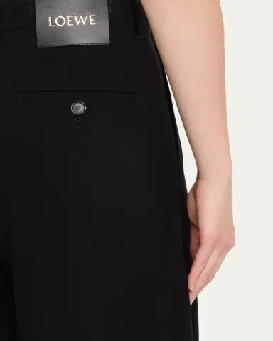 Loewe Pleated Wide-Leg Belted Trousers | Thumbnail 5
