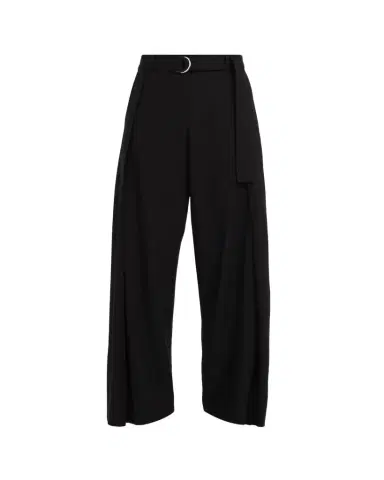 Loewe Pleated Wide-Leg Belted Trousers | Thumbnail 1