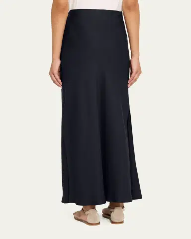 Brunello Cucinelli Stretch Linen Pull-On Maxi Skirt | Thumbnail 3 Brunello Cucinelli Stretch Linen Pull-On Maxi Skirt | Thumbnail 3