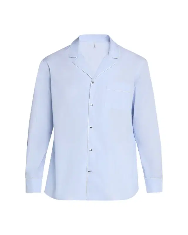 Men's Fil-a-Fil Cotton Long-Sleeve Shirt