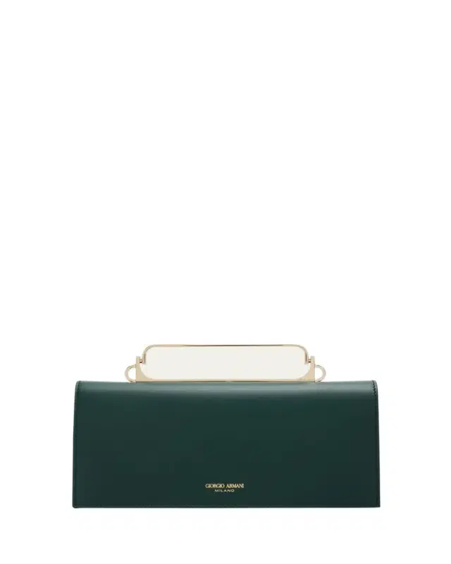 Giorgio Armani Leather Clutch Bag