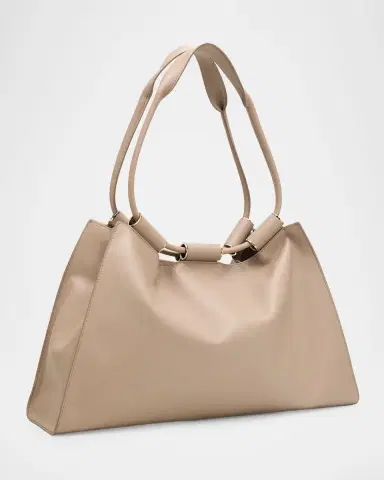Giorgio Armani Lamb Leather Shopper Shoulder Bag | Thumbnail 7