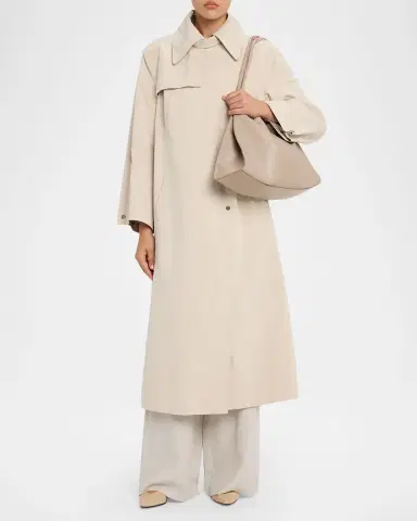 Giorgio Armani Lamb Leather Shopper Shoulder Bag | Thumbnail 9
