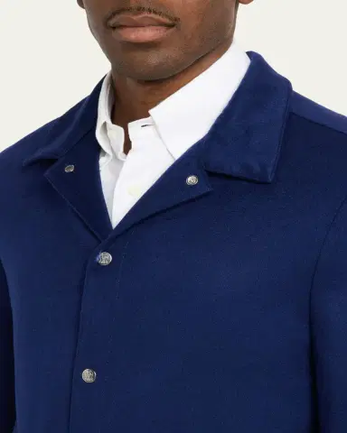 Brunello Cucinelli Cashmere Trucker Jacket | Thumbnail 5