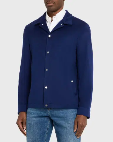 Brunello Cucinelli Cashmere Trucker Jacket | Thumbnail 8