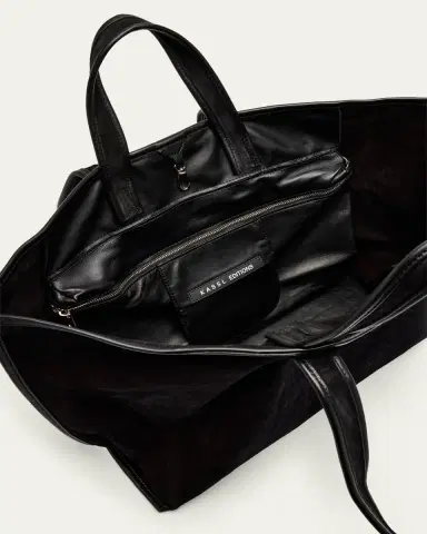Kassl Suede Tote Bag | Thumbnail 4