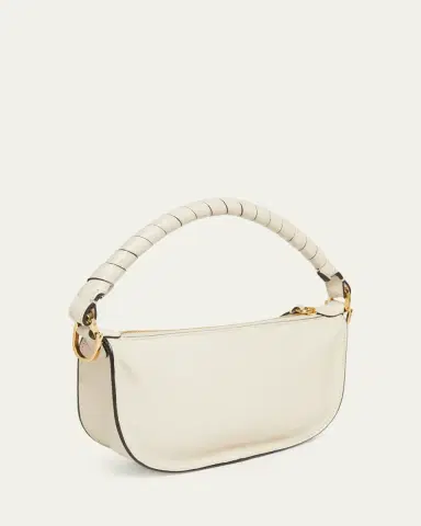 Chloé Marcie Mini Saddle Shoulder Bag in Leather | Thumbnail 7 Chloé Marcie Mini Saddle Shoulder Bag in Leather | Thumbnail 7