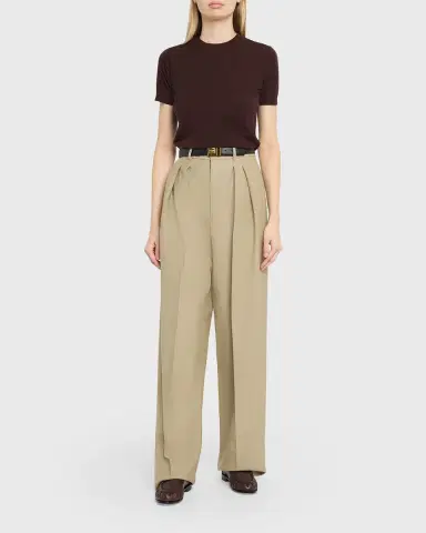 Saint Laurent Le Leather YSL Penny Loafers | Thumbnail 2 Saint Laurent Le Leather YSL Penny Loafers | Thumbnail 2