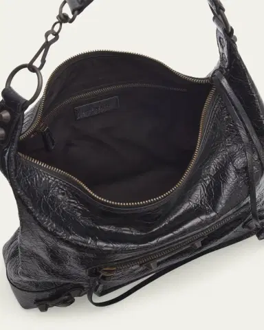 Balenciaga Le City Small Leather Hobo Bag | Thumbnail 4