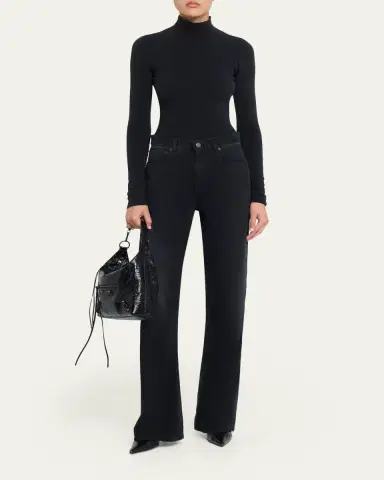 Balenciaga Le City Small Leather Hobo Bag | Thumbnail 5