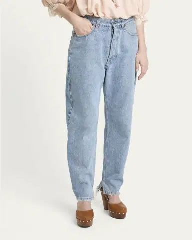 Chloé Split-Hem Barrel-Leg Jeans | Thumbnail 4 Chloé Split-Hem Barrel-Leg Jeans | Thumbnail 4