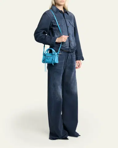 Balenciaga Le City Nano Leather Top-Handle Bag | Thumbnail 5