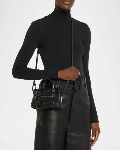 Balenciaga Le City Nano Leather Top-Handle Bag | Thumbnail 6