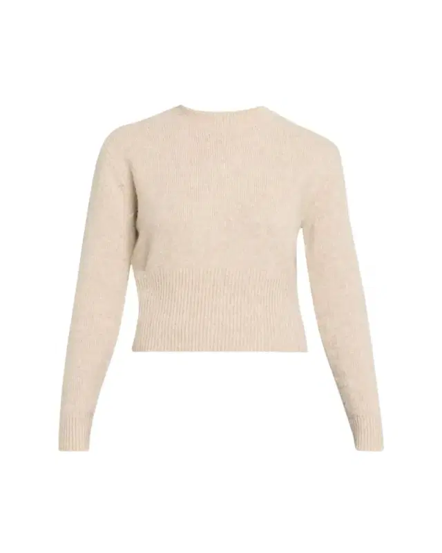 Alina Crewneck Cashmere-Silk Sweater
