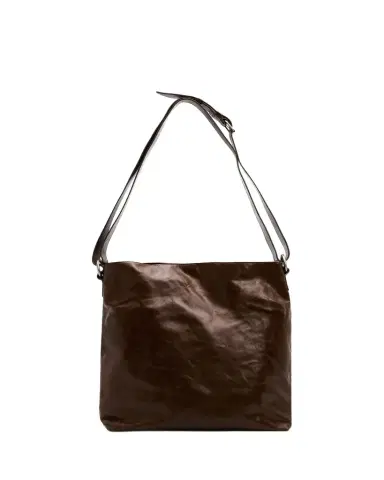 Dries Van Noten Men's Leather Messenger Bag | Thumbnail 1