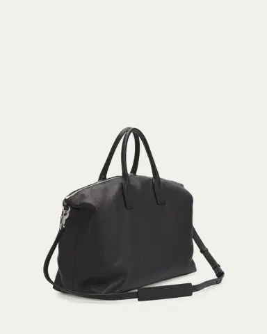 Saint Laurent Men's Grained Leather Bowling Tote Bag | Thumbnail 3 Saint Laurent Men's Grained Leather Bowling Tote Bag | Thumbnail 3