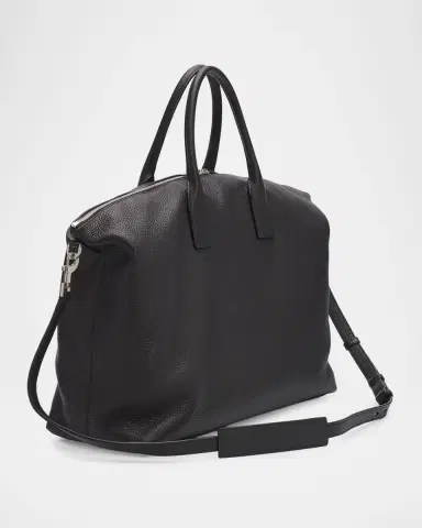Saint Laurent Men's Grained Leather Bowling Tote Bag | Thumbnail 7 Saint Laurent Men's Grained Leather Bowling Tote Bag | Thumbnail 7