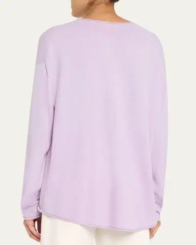 Guest In Residence Men's Oversized Roll Cashmere Sweater | Thumbnail 3 Guest In Residence Men's Oversized Roll Cashmere Sweater | Thumbnail 3