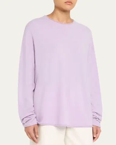 Guest In Residence Men's Oversized Roll Cashmere Sweater | Thumbnail 4 Guest In Residence Men's Oversized Roll Cashmere Sweater | Thumbnail 4
