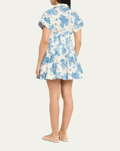 Cara Cara Nash Printed Button-Front Mini Dress | Thumbnail 3 Cara Cara Nash Printed Button-Front Mini Dress | Thumbnail 3