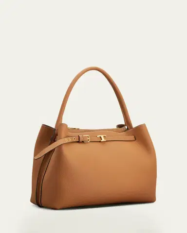 Tod's Small Timeless T Belted Leather Shoulder Bag | Thumbnail 2