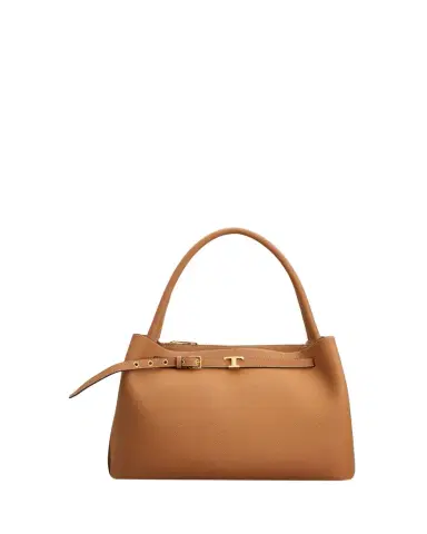 Tod's Small Timeless T Belted Leather Shoulder Bag | Thumbnail 1