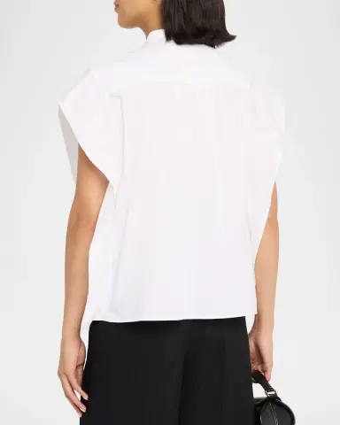 OFFICINE GÉNÉRALE Leonore Cotton Poplin Shirt | Thumbnail 7 OFFICINE GÉNÉRALE Leonore Cotton Poplin Shirt | Thumbnail 7