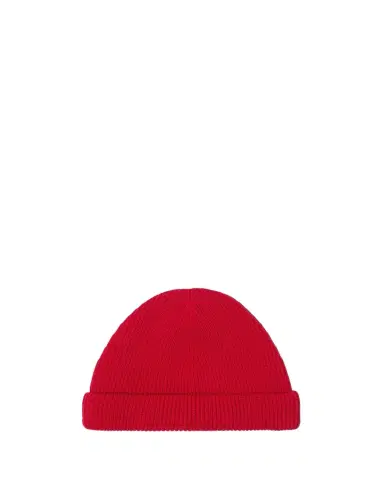 Loro Piana Men's Sloop Wool Ribbed Beanie Hat | Thumbnail 1
