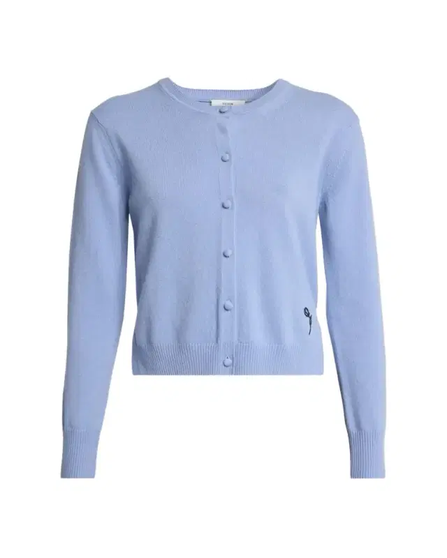 Cashmere Crewneck Cardigan