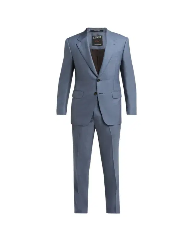Men's Centoventimila Wool Two-Piece Suit
