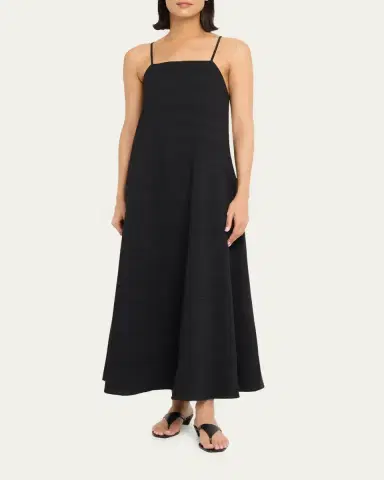 OFFICINE GÉNÉRALE Loria Voile Maxi Dress | Thumbnail 4 OFFICINE GÉNÉRALE Loria Voile Maxi Dress | Thumbnail 4