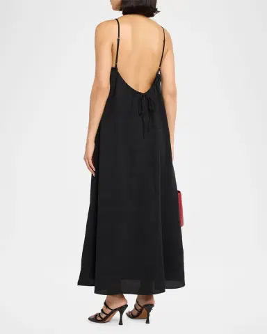 OFFICINE GÉNÉRALE Loria Voile Maxi Dress | Thumbnail 7 OFFICINE GÉNÉRALE Loria Voile Maxi Dress | Thumbnail 7