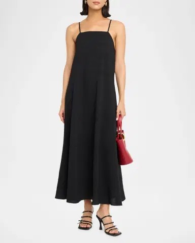 OFFICINE GÉNÉRALE Loria Voile Maxi Dress | Thumbnail 8 OFFICINE GÉNÉRALE Loria Voile Maxi Dress | Thumbnail 8